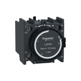 BLOQUE DE CONTACTOS TEMPORIZADOS SCHNEIDER ELECTRIC 1NA 2NC LADR2