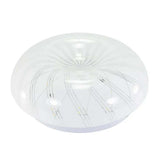 PANTALLA LED CON PATRON DE FLOR 10W 85-265V 6500K MCA MLESSO LE-SS08022-9 *** SIN T.E***