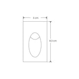 LUM.EMP.PARED LED BCALIDO OVALADA 1W 90-260V ILUMILEDS ***HAE 2024***