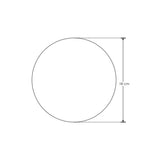 LUMINARIO DE PARED SOBREPONER REDONDO LED NEGRO 9W BLANCO CALIDO SALIDA TRASERA 100-240V IP65 ILUMILEDS
