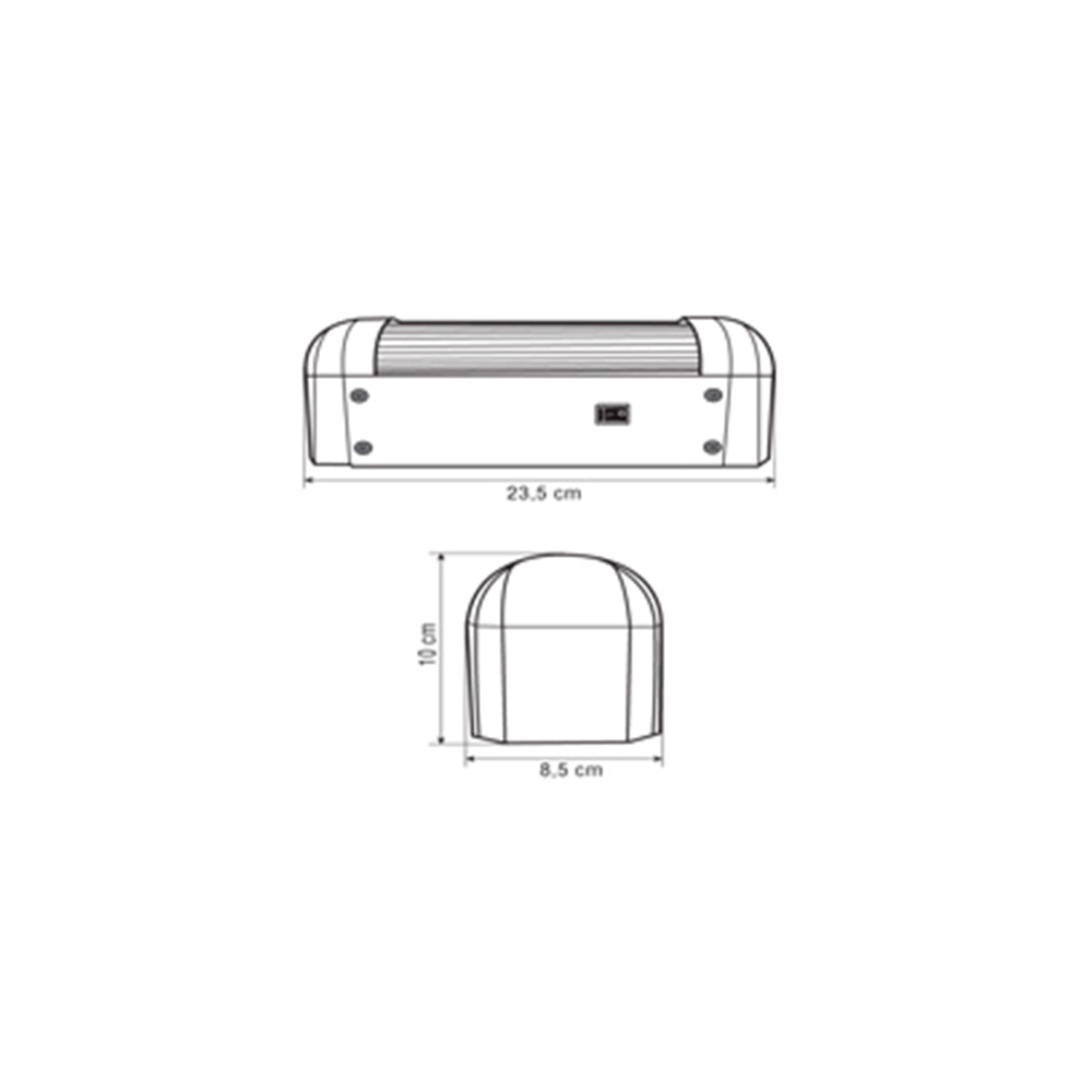 LAMPARA EMERGENCIA LED 5HR. 200LM LEP-06-30L SOLA BASIC