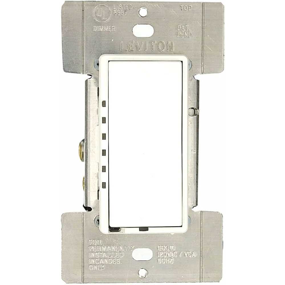 DIMMER INCAND. 600W. BCO. MOSAIC BALANCIN C/LED. MDI06-1LW LEVITON