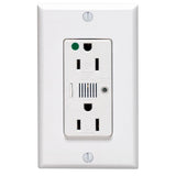 CONT. DUPLEX SUPR. GRADO HOSPITAL C/ALARMA BLANCO 08280-00W LEVITON