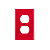 PLACA NYLON P/CONT. DUPLEX ROJO 80703-00R LEVITON *** OFRECER TP8-RED ***