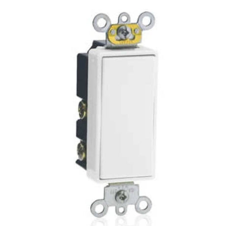 APAGADOR DECORA 4VIAS 15A. 120/277V. BLANCO 05604-02W RESIDENCIAL LEVITON