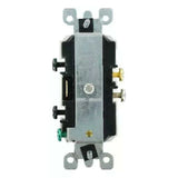 INT. DOBLE - UNO SENCILLO Y OTRO 3VIAS- DECORA 15A. 120/277V. BLANCO 05641-00W LEVITON