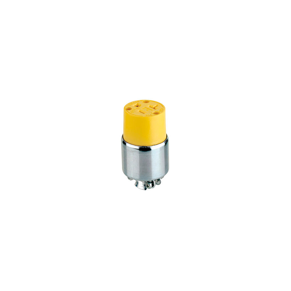 CONTACTO BLINDADO REDONDO COLGANTE 2P-3H 20A/125V. 520CA-000 LEVITON