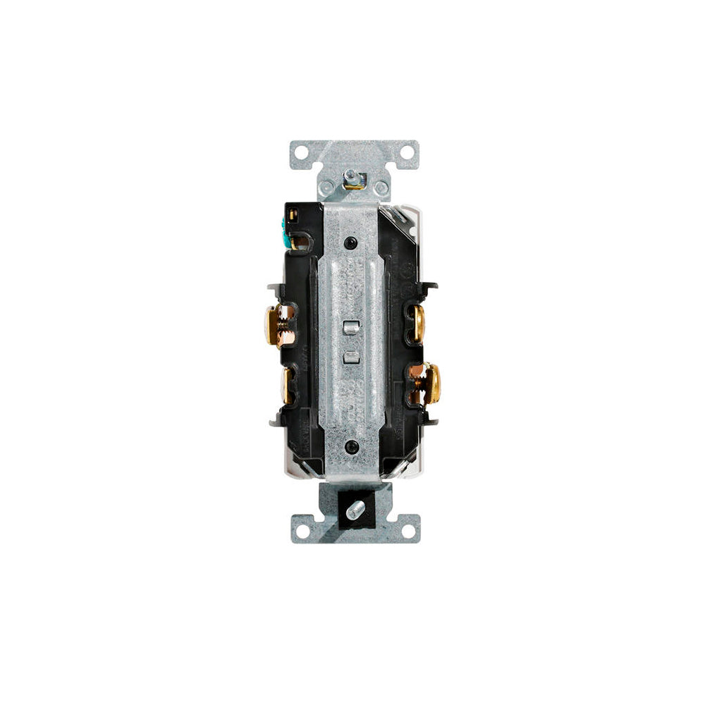 CONTACTO DUPLEX T. AISLADA GDO. HOSPITAL 2P-3H 15A/125V. ROJO 05262-IGR LEVITON *** OFRECER IG5262RN ***