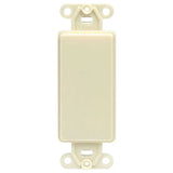 PLACA DECORA CIEGA MARFIL 80414-00I LEVITON