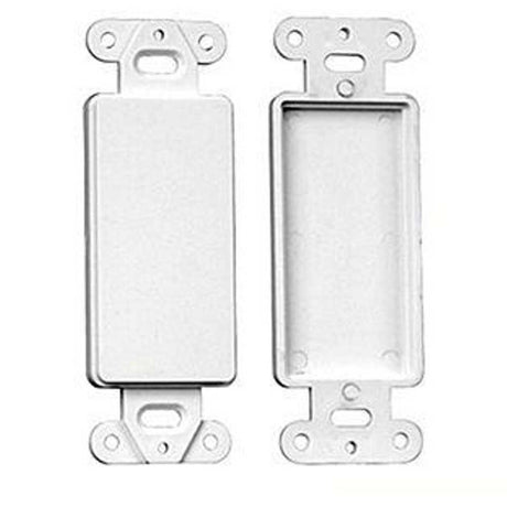 PLACA DECORA CIEGA MARFIL 80414-00I LEVITON