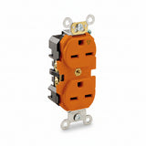 CONTACTO DUPLEX CHINO IND. TIERRA AISLADA 15A/220V. 05662-0IG LEVITON *** OFRECER IG5662 ***