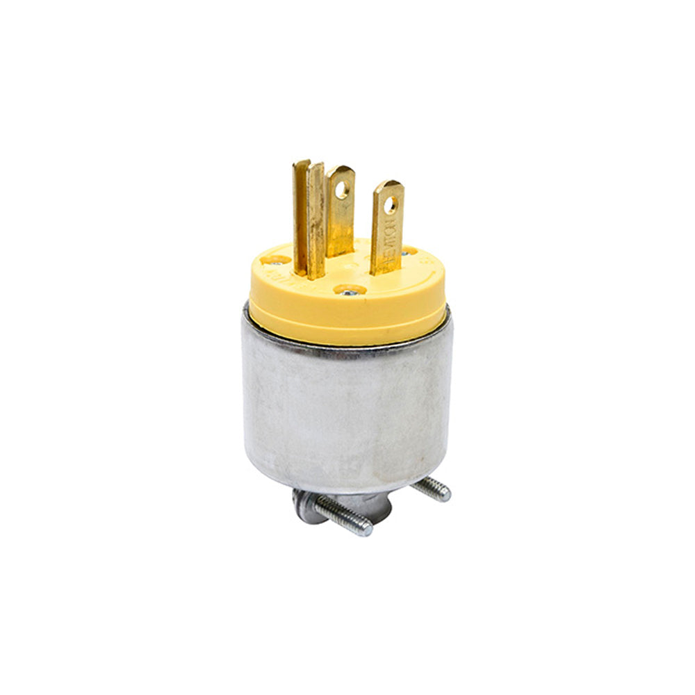 CLAVIJA VINIL BLINDADA 3X15 AMARILLA 515PA-000 LEVITON *** OFRECER 2867-BOX ***