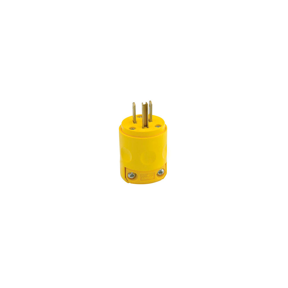 CLAVIJA 3X15 C/ABRAZADERA INTERNA C/AMARILLO 515PV-000 *** OFRECER 4867-BOX ***