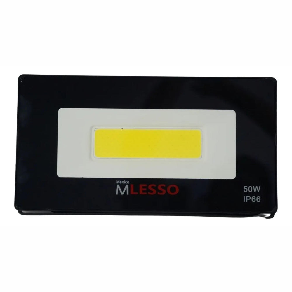 REFLECTOR LED HORIZONTAL DE ALTA POTENCIA IP66 50W 6500K 127V 5000LM MCA MLESSO***SIN T.E.***