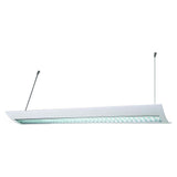LUMINARIO ELECT. FLUORECENTE SUSPENDIDO CURVO TRIPLE 3X28W/127V. T5 4100K BLANCO *** PRODUCTOS CON EXISTENCIA NAVE 7  ***