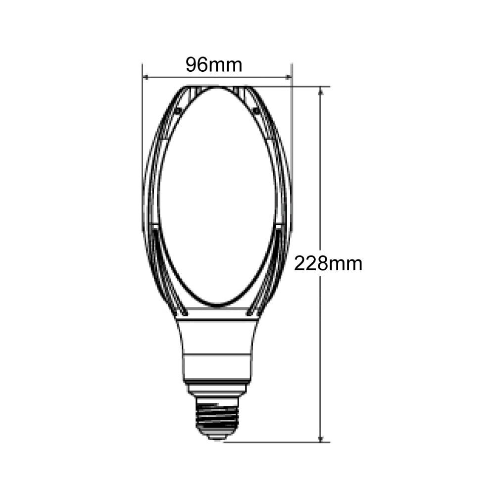 FOCO LED TECNOLITE DE ALTA POTENCIA 30W LUZ DE DÍA BASE E27