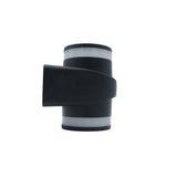 LUM DECORATIVO LED CUADRADO II 10W 85-240V 3000K NEGRO