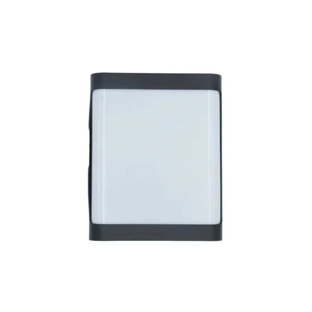 LUM DECORATIVO LED CUADRADA 18W 85-240V 3000K NEGRO