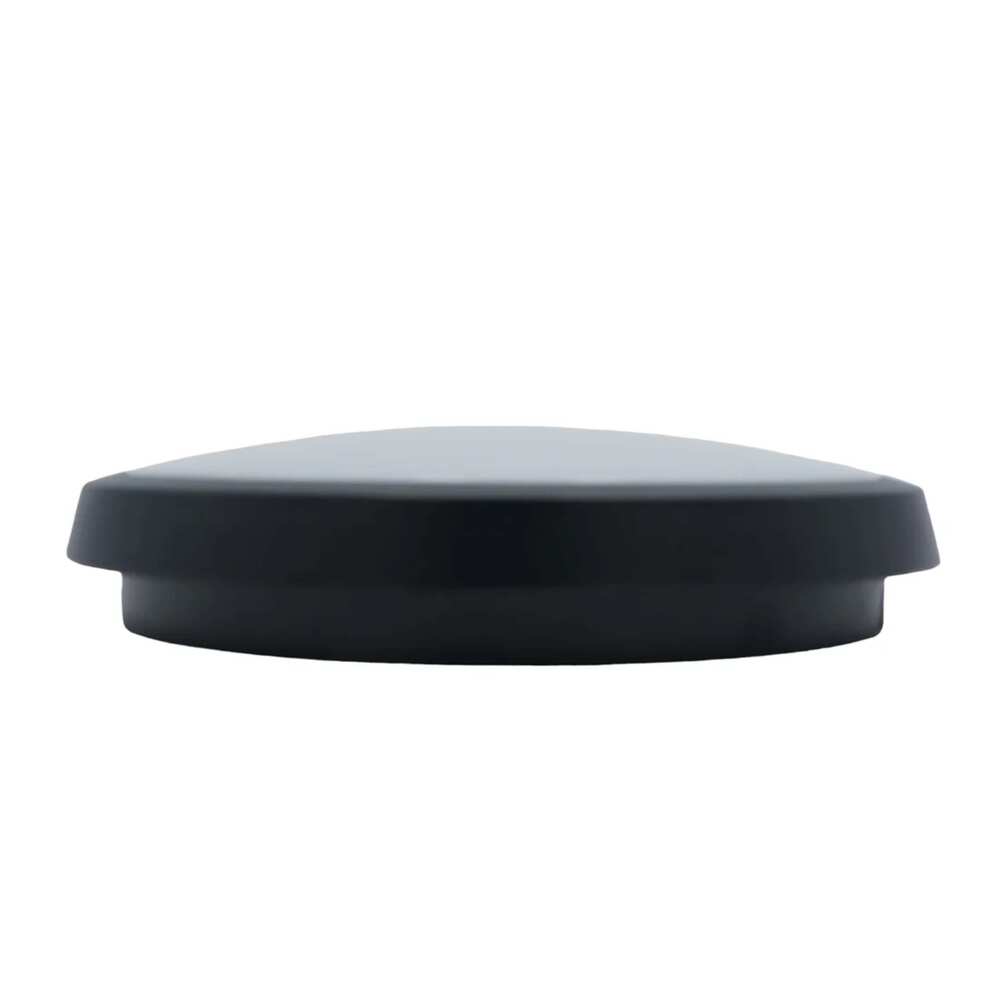 LUM DECORATIVO LED CIRCULAR 20W 85-240V 3000K NEGRO