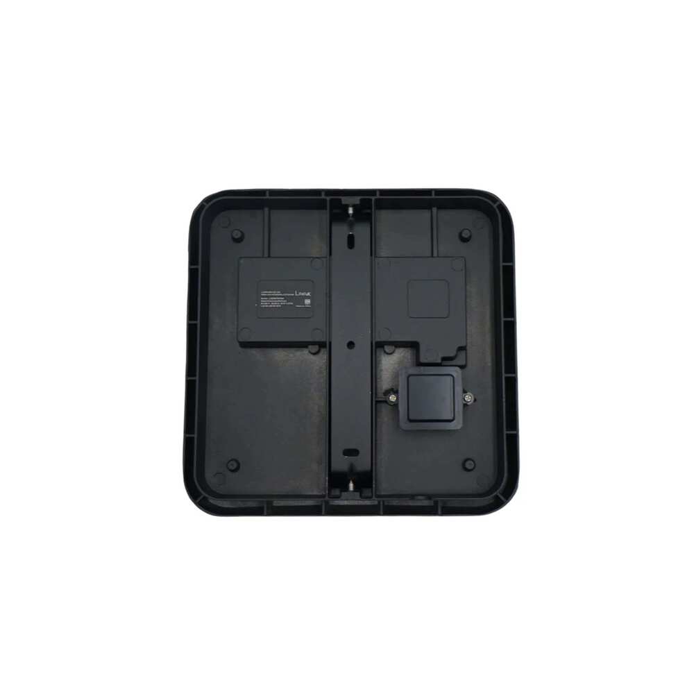 LUM DECORATIVO LED CUADRADA 20W 85-240V 3000K NEGRO