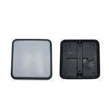 LUM DECORATIVO LED CUADRADA 20W 85-240V 3000K NEGRO