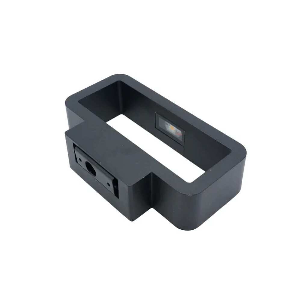 LUM DECORATIVO LED RECTANGULAR 7W 85-240V 3000K NEGRO