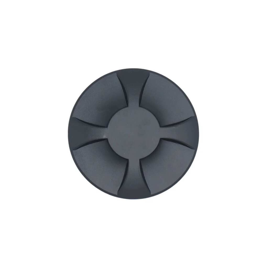 LUM DECORATIVO LED OVAL 7W 85-240V 3000K NEGRO