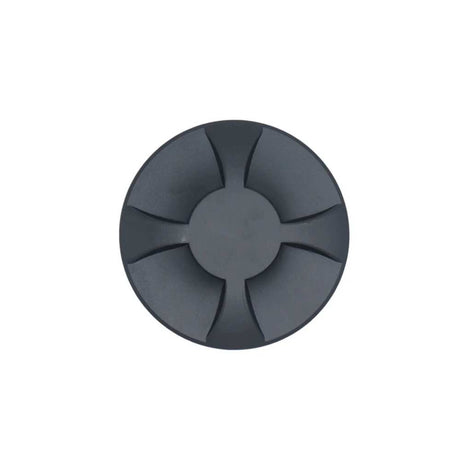 LUM DECORATIVO LED OVAL 7W 85-240V 3000K NEGRO