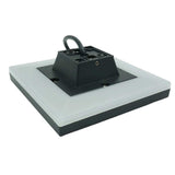 LUM DECORATIVO LED CIRCULAR 7W 85-240V 3000K NEGRO
