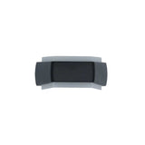LUM DECORATIVO LED CUADRO 8W 85-240V 3000K NEGRO