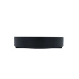 LUM DECORATIVO LED CIRCULO 8W 85-240V 3000K NEGRO