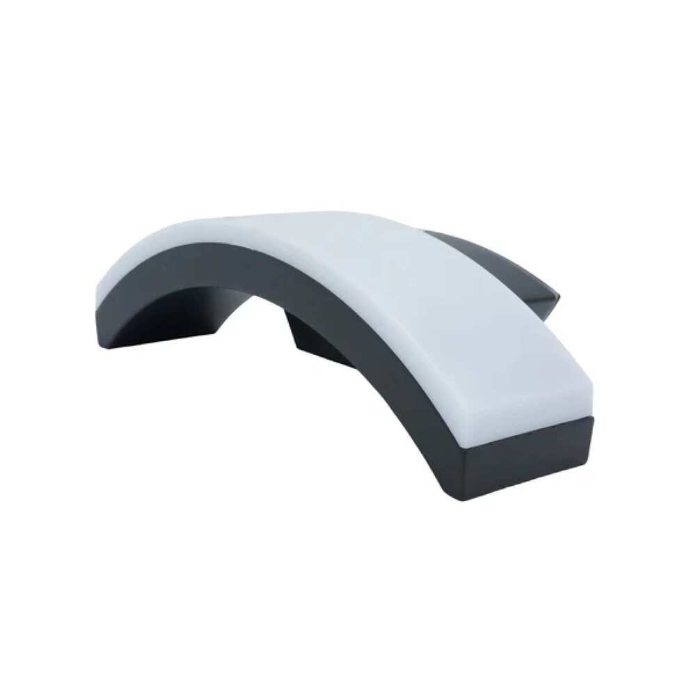 LUM DECORATIVO LED BARRA CURVA II 9W 85-240V 3000K NEGRO