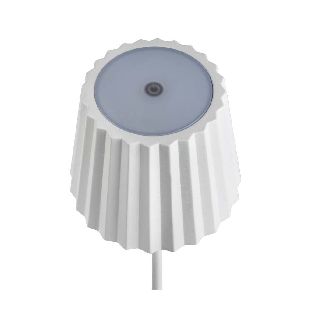 LUMINARIA LED MESA TOUCH CON ATENUADOR BCO 2.2W IP54 180LM 3000K ***HAE2025***