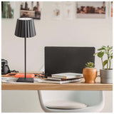 LUMINARIA LED MESA TOUCH CON ATENUADOR GRAFITO 2.2W IP54 180LM 3000K