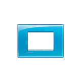 PLACA RECTANGULAR COLOR AZUL 3 MOD. LNA4803AD LIVING Y LIGHT