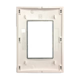 PLACA RECTANGULAR COLOR PLATA 3 MOD. LNA4803AG LIVING Y LIGHT