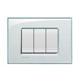 PLACA RECTANGULAR COLOR AGUAMARINA 3 MOD. LNA4803KA LIVING Y LIGHT