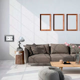 PLACA RECTANGULAR COLOR HUMO 3 MOD. LNA4803KF LIVING Y LIGHT