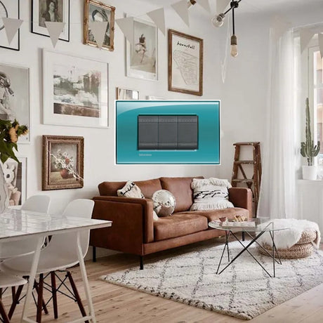 PLACA RECTANGULAR COLOR VERDE 3 MOD. LNA4803VD LIVING Y LIGHT