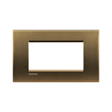 PLACA RECTANGULAR COLOR BRONCE 4 MOD. LNA4804BZ LIVING Y LIGHT
