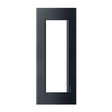PLACA RECTANGULAR COLOR NEGRO ANTRACITA 7 MOD. LNA4807AR LIVING Y LIGHT