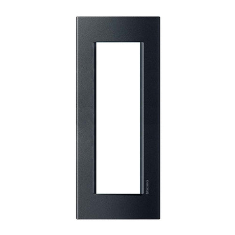 PLACA RECTANGULAR COLOR NEGRO ANTRACITA 7 MOD. LNA4807AR LIVING Y LIGHT