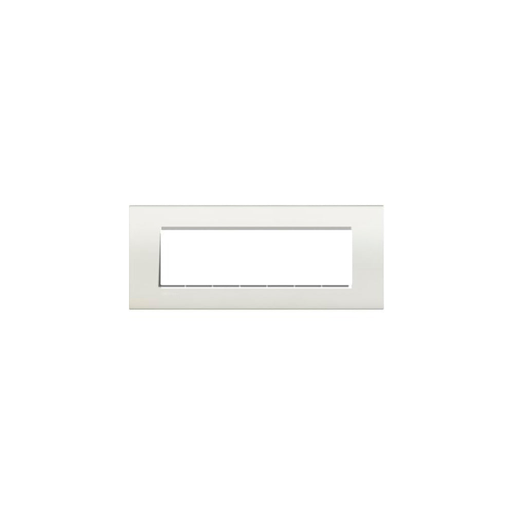 PLACA RECTANGULAR COLOR BLANCO 7 MOD. LNA4807BI LIVING Y LIGHT