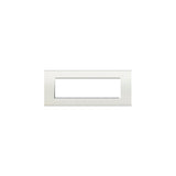 PLACA RECTANGULAR COLOR BLANCO 7 MOD. LNA4807BI LIVING Y LIGHT