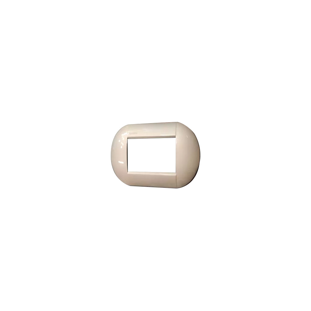 PLACA ELIPTICA COLOR TITANIO 3 MOD. LNB4803TC LIVING Y LIGHT