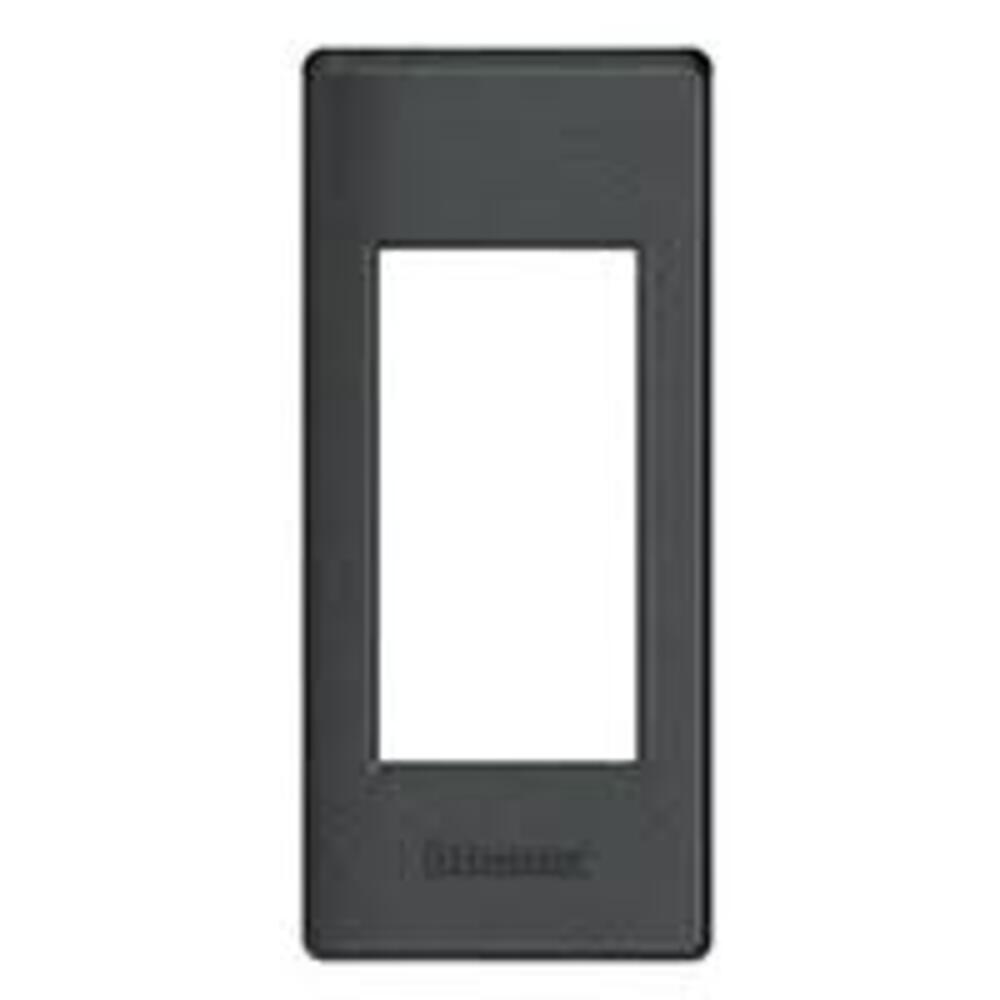PLACA CANCEL COLOR NEGRO ANTRACITA 1 MOD. LND4811AR LIVING Y LIGHT