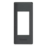 PLACA CANCEL COLOR NEGRO ANTRACITA 1 MOD. LND4811AR LIVING Y LIGHT