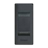 PLACA CANCEL COLOR NEGRO ANTRACITA 1 MOD. LND4811AR LIVING Y LIGHT