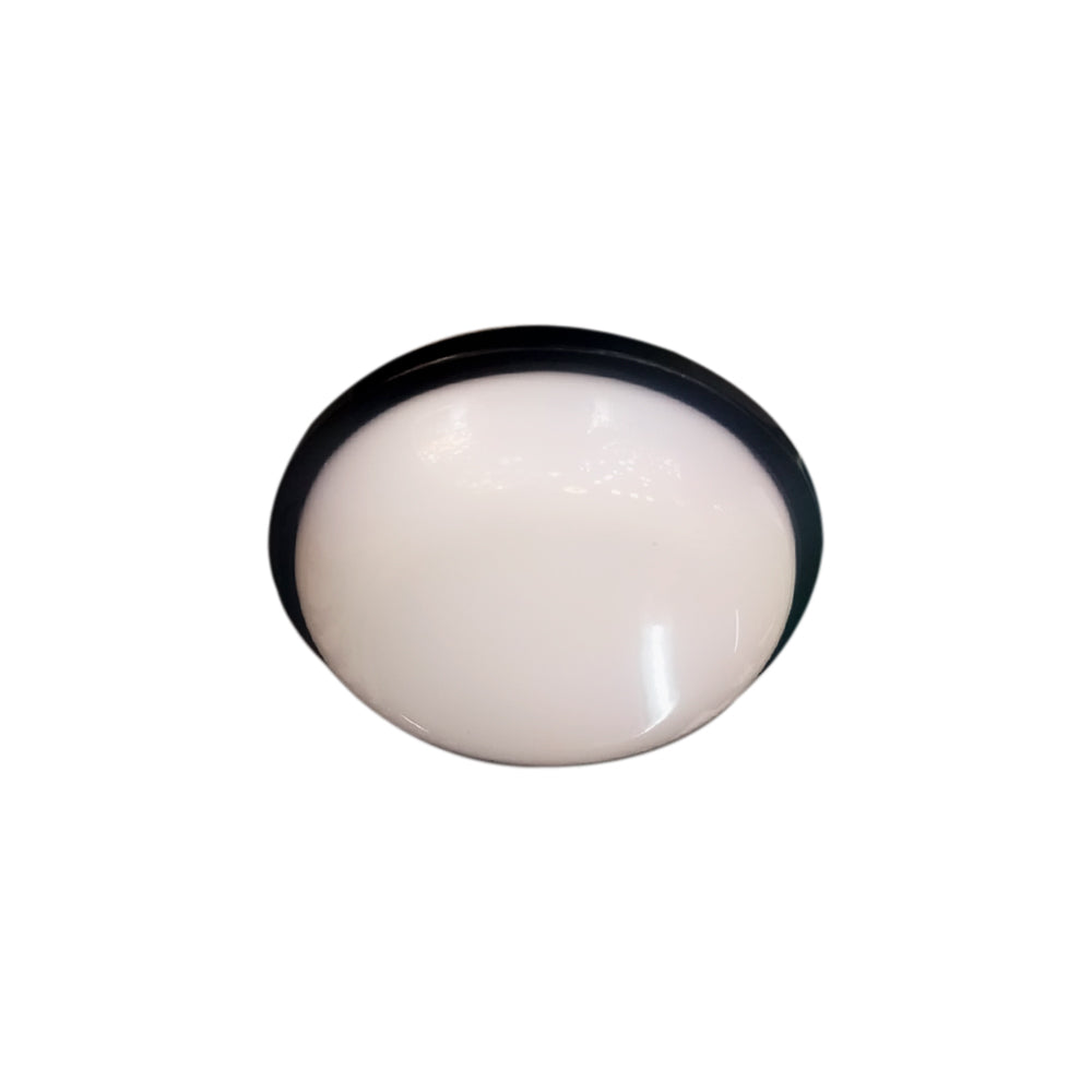 ARBOTANTE LED EXTERIOR REDONDO 24W/85-277V. NEGRO 6500K LUZ DE DIA