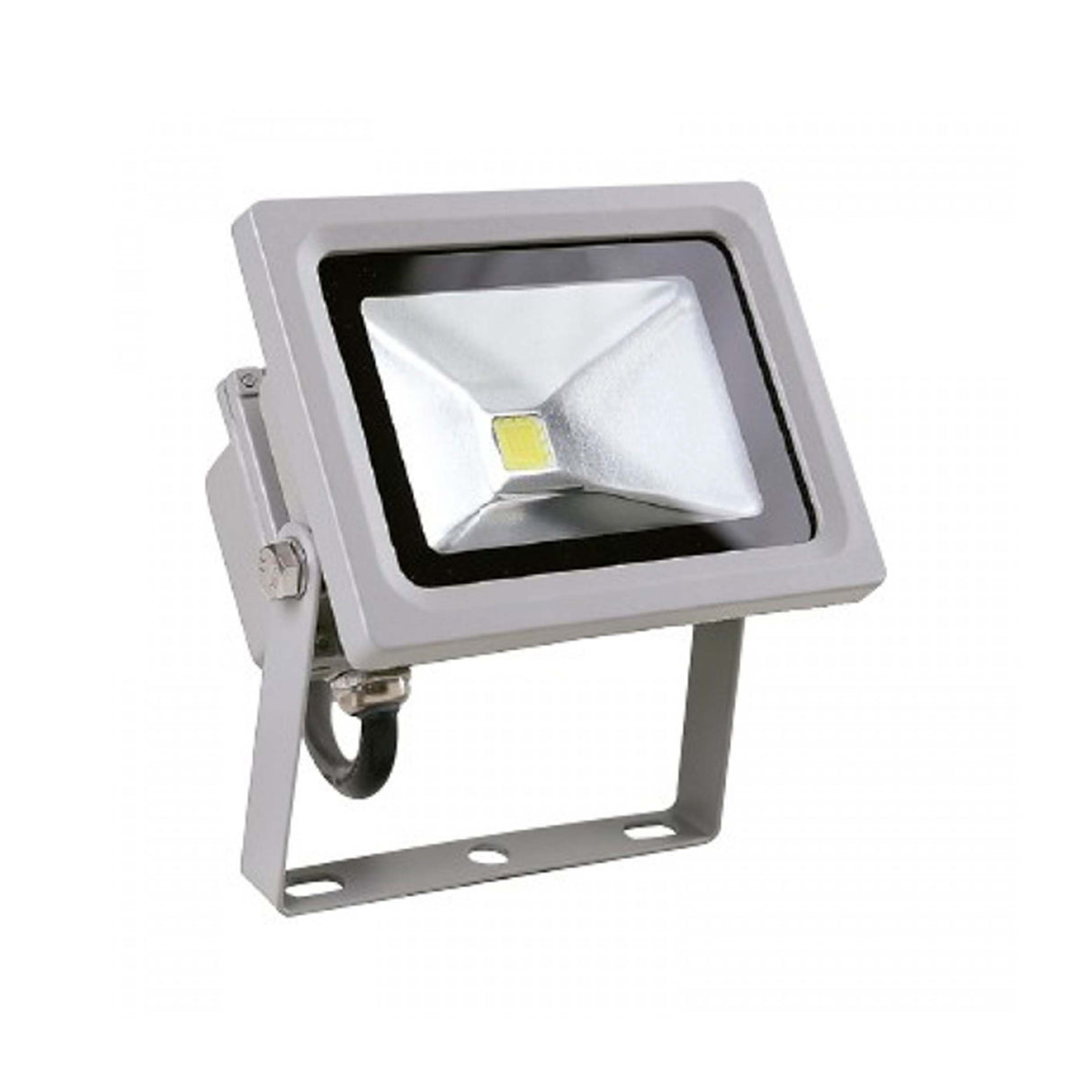 REFL. LEDS SATINADO 10W/100-240V 6500K LUZ DE DIA CRISTAL TRANSP. BASEL ***TECNOLITE HAE***